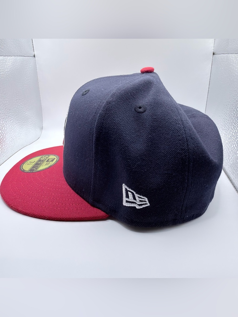 New Era 59FIFTY Fitted Cap - Navy 7 3/8 - Picture 3 of 6